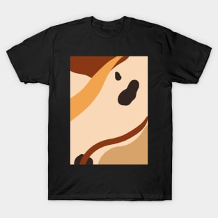 Abstract Earth Tones 3.8 T-Shirt